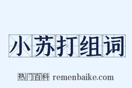 小苏打组词是什么意思的图片